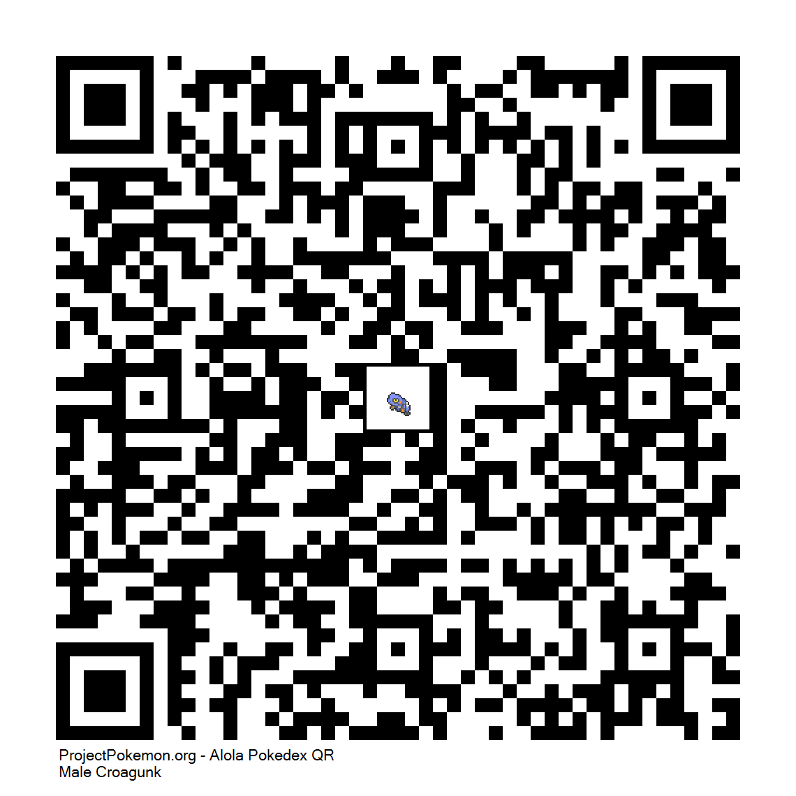 Cdigo QR de Croagunk